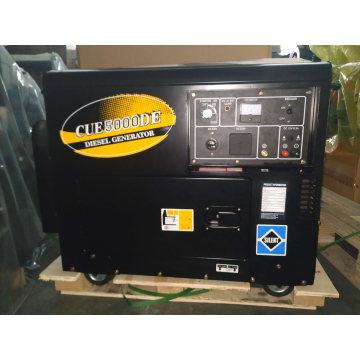 Low Noise 5kVA 7kVA 8kVA 10kVA Portable Diesel Generator Silent Type Genset Brushless